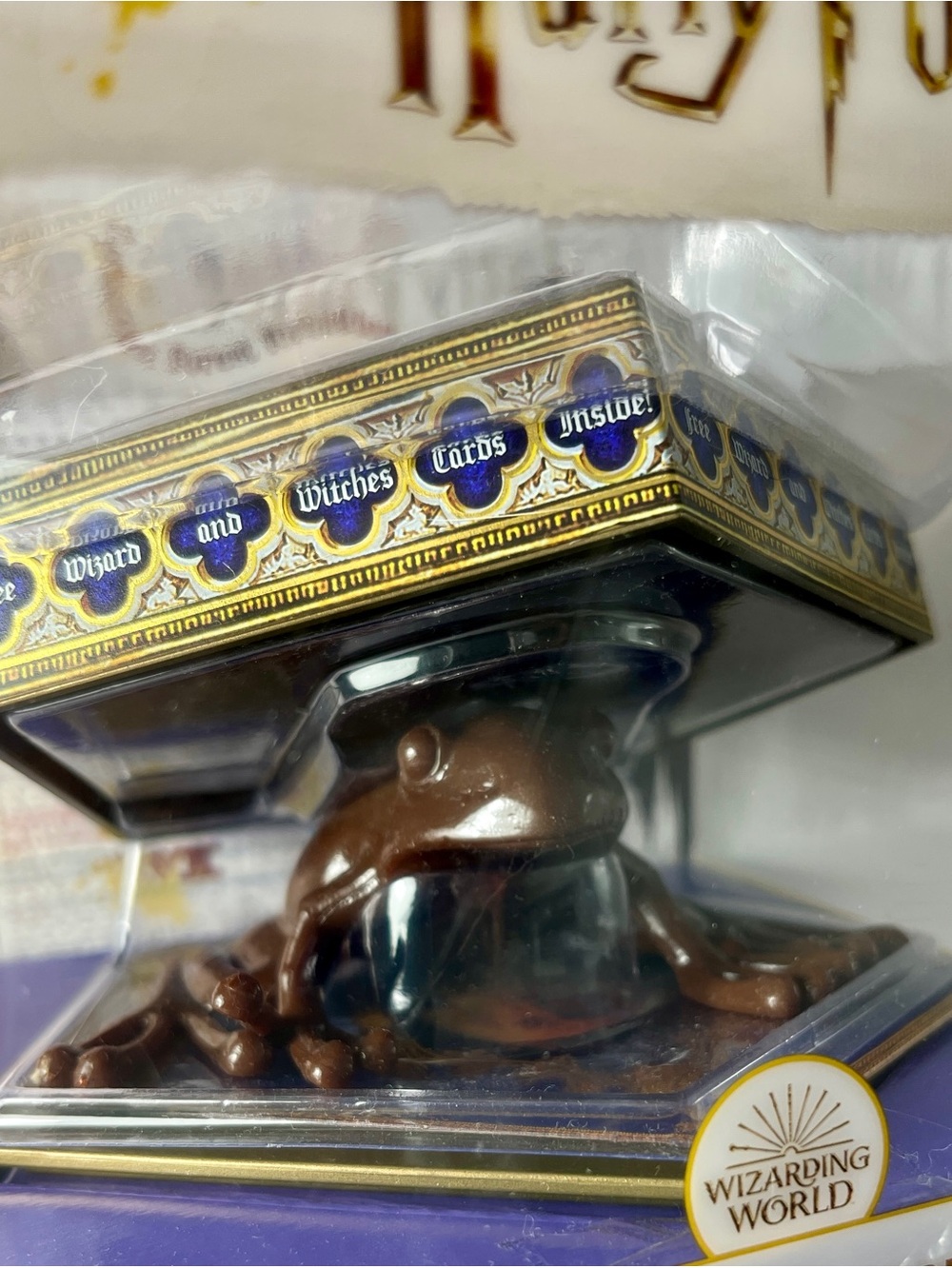 The Noble Collection Harry Potter Non Edible Chocolate Frog Prop Replic